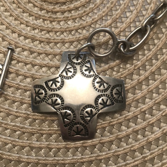 COPY - Original Silpada sterling cross necklace - Picture 2 of 2